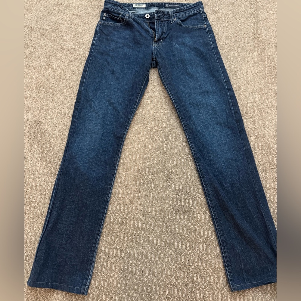 Ag Adriano Goldschmied The Protege Dark Blue Straight Leg